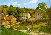 Camille Pissaro The Hermitage at Pontoise china oil painting reproduction